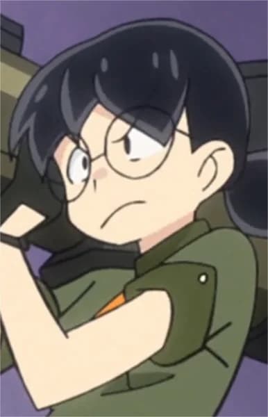 Dark Hair Servant