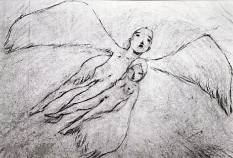 A Feather Stare at the Dark
