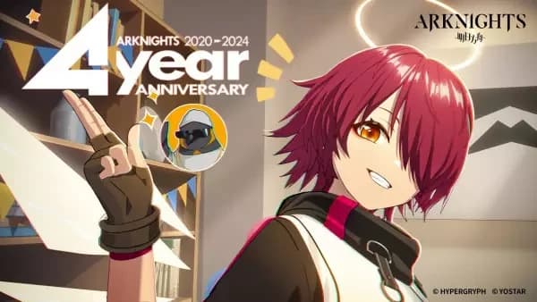 Arknights 4e anniversaire PV