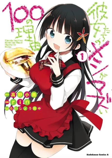 Kanojo-tachi no Meshi ga Mazui 100 no Riyuu