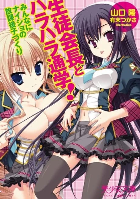 Seitokaichou to Harahara Tsuugaku!: Minna ni Naisho no Houkago Kozukuri