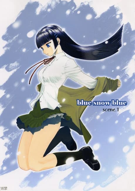 blue snow blue