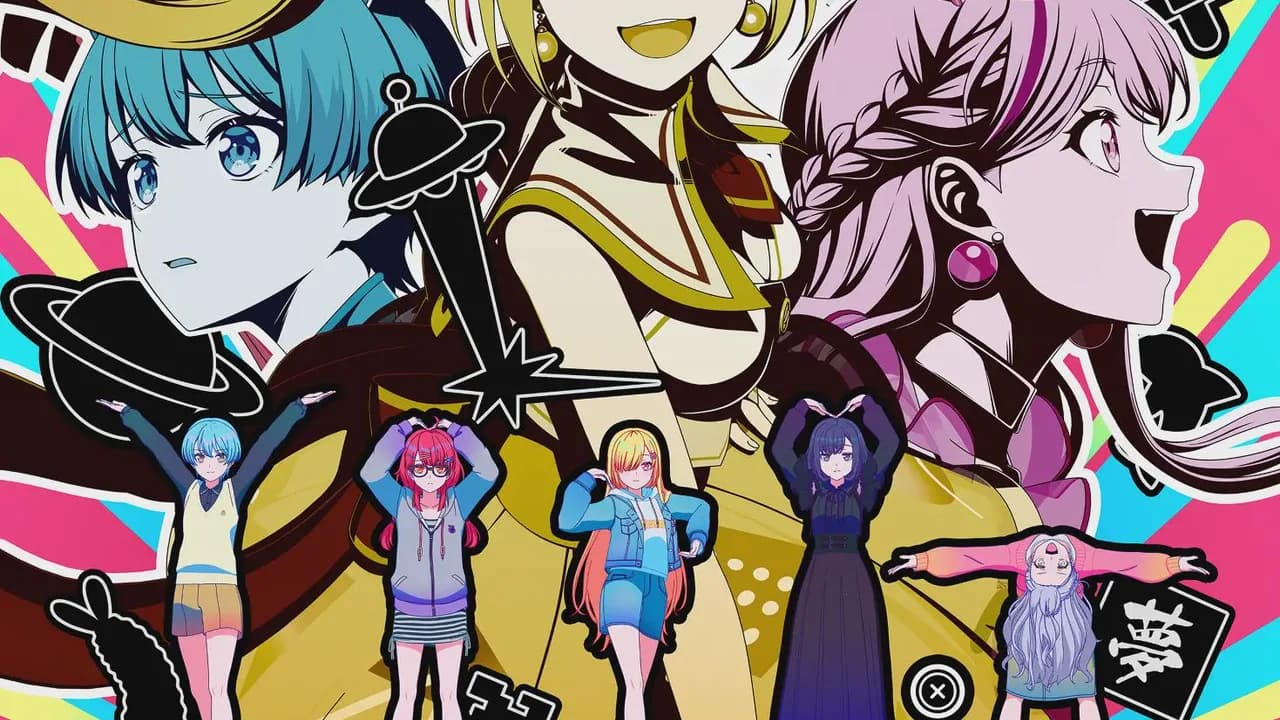 BanG Dream! Yume∞Mita Drops Main Key Visual and Second PV