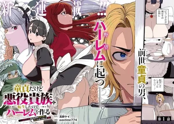 Doutei dakedo Akuyaku Kizoku ni Tensei shita node Harem wo Tsukuru...... Hazu Datta noni Nazeka Sekai wo Sukuu Seijin ni Nattemashita (Namida)