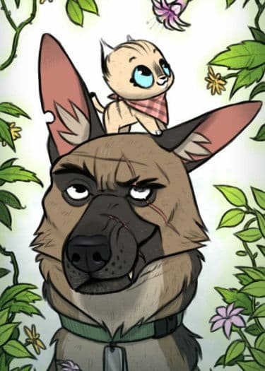 Pixie and Brutus
