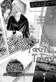 Hatsu Koi, Yoru ni Tokeru