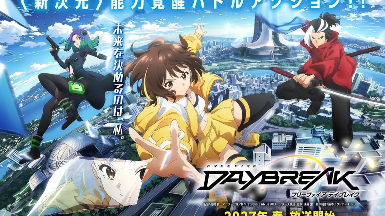 Free Fire Daybreak Locks Spring 2027 as Garena & Kadokawa Go Global